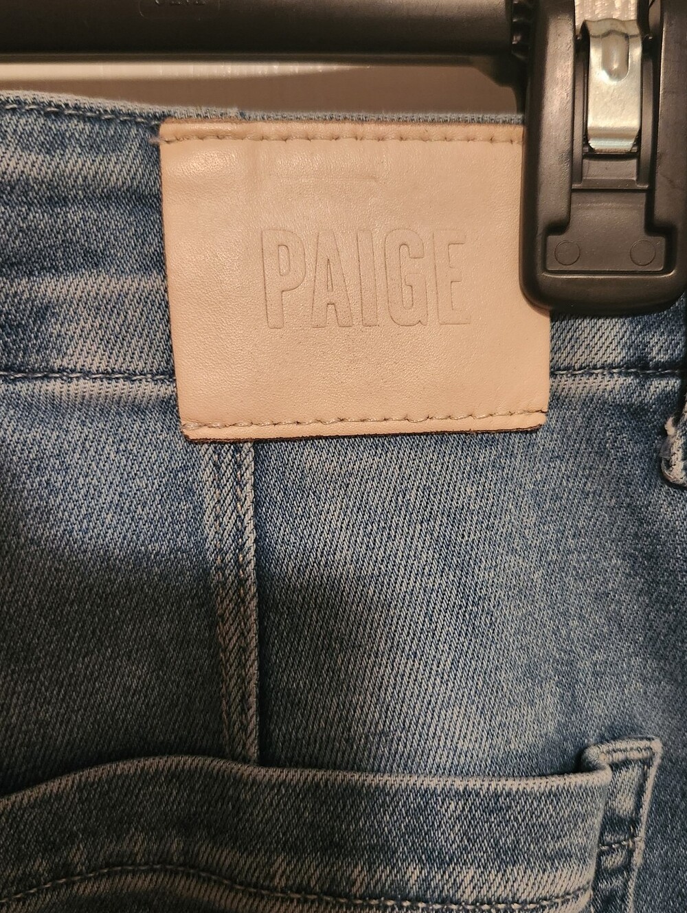 PAIGE Aneesa Wide Leg Jeans Petite - Picture 8 of 9